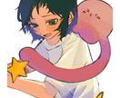 人物のイラストを描きます シンプル、ポップな色味のイラスト！ イメージ3