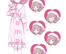 夢かわいいイラストお描きします アイコン/立ち絵/グッズなど/様々な用途に対応いたします！ イメージ2