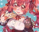 シンプルなイラスト描きます 可愛い物をぎゅぎゅっと詰め込みます イメージ2