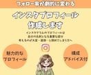 インスタプロフィール作成＆添削します 投稿を見てもらえるのに、フォローされない…」そんな方へ！ イメージ1