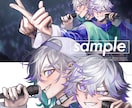 厚塗りで目に留まるような存在感ある一枚描きます バキッとした色彩と線画で迫力のあるイラスト制作致します✴︎ イメージ10
