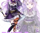 Vtuber向けLive2D用イラストを作成します キャラデザ、イラスト、パーツ分けまでお任せください！ イメージ4