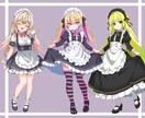 trpg用の立ち絵を制作致します trpgやゲーム用等のオリキャラが必要な方に イメージ4