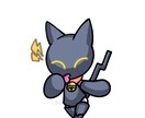 アイコン、VTuberミニキャライラスト作成します ドット絵、デフォルメ、VTuber用設定画も作成お手伝い！ イメージ8