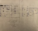 現役建築士が2枚ラフプラン（間取り）を作成します ひたすら間取り♪複数の間取りアイデア欲しいあなたへ！ イメージ3