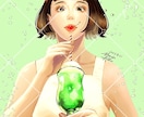 商用利用可能◎きれいで繊細な厚塗りイラスト描きます アイコン、一枚絵、立ち絵、挿絵、サムネ、似顔絵等承ります イメージ3