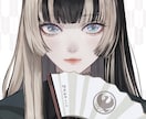 バストアップイラストを制作します バストアップイラストを制作します イメージ2