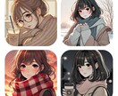 シンプルで美しい線画アイコンやイラストを作ります 【各種オプション無料】最短で当日の納品も可能です イメージ3