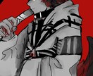 カッコいいイラスト描きます まとまった色のイラスト描きます! イメージ1