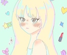 SNS用のかわいいアイコン描きます アイコン/SNS用などに◎可愛い雰囲気重視で制作します イメージ2