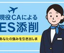 CA合格間違いなし⁉︎ES添削をさせていただきます 現役CAの私がES突破のためのお手伝いをいたします イメージ1