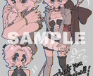 あなたのｵﾘｼﾞﾅﾙｷｬﾗｸﾀｰ描きます あなたのオリキャラを世界で一枚のアートに。 イメージ2