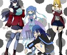 TRPGの立ち絵を作成します シンプルで可愛い立ち絵を作成します イメージ6