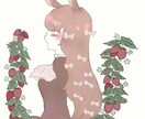 かわいいキャラクターや植物描きます アイコンや動画、装飾などに使うイラストを、描きます イメージ1