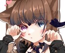 キラキラの目のアイコン・OC1枚絵描きます 可愛い女の子が得意です！あなたのためのアイコン描きます！ イメージ6