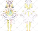 SNS等で使えるイラストを描かせて頂きます 立ち絵や三面図、アイコン用など幅広く対応致します❁⃘*.ﾟ イメージ1