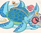 ポップなオリジナルキャラを手描きでイラストにします 写真やイメージを教えてください イメージ4