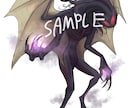 ドラゴン/ケモノ/モンスターを描きます ゲーム用スチル、TRPG用立ち絵、等々 イメージ5