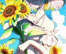 光と影の綺麗な雰囲気のある一枚絵をお描きします ご要望に合わせてまとまりのある光と影の綺麗な一枚絵を描きます イメージ3