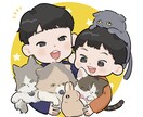 ゆる手描きアイコン描きます 人物はもちろん、ペットもOK！柔らかい雰囲気が得意です イメージ2