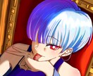 少し癖のある絵柄のアイコンを描きます ちょっと癖ある絵柄はどうですか。 イメージ4