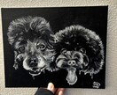 あなたのペットキャンバスに描きます キャンバスにアクリル絵の具でペットを可愛く描きます。 イメージ6