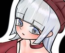 最短1日◎SNSアイコン用イラスト制作致します 2種類のタイプから選べるイラストです！お気軽にご相談下さい。 イメージ2