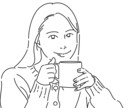 SNS・プレゼント | ナチュラルな似顔絵描きます 商用利用OK！写真そのまま、ふんわりやさしい似顔絵に。 イメージ7