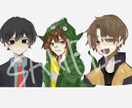 TRPGの立ち絵描きます 全身orバストアップのキャラクターイラスト イメージ3