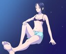 セクシーな女性のイラスト作成承ります 商用利用可能！お客様のコンテンツを充実させます イメージ3