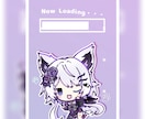 縦型配信OKループ待機画面(OP/ED)を作ります YouTuber様、VTuber様におすすめです！ イメージ1