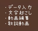 文字起こしや動画編集をサポートします スマホでできる面倒な作業を代行 イメージ1