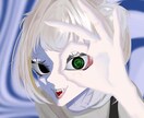 ダークで儚い雰囲気のオリキャライラスト描きます snsアイコン・一枚絵・創作キャラ対応 イメージ4