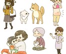イラスト、アイコンなど製作します シンプルなイラストをお探しの方！ イメージ2