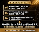 集客しても売れないを解決！ウェビナー台本作成します 参加者の感情を動かし、バックエンドへ繋げる台本をプロが代行 イメージ2
