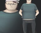 癖の強いキャラクターを描きます 癖の強いキャラクターを描きます。 イメージ2