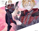 TRPG・配信に使える全身立ち絵のご依頼うけます 繊細な塗りが魅力✨併せ立ち絵も得意です！！ イメージ9