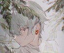 綺麗な雰囲気や可愛い！アイコンをお描きします ただ今受付止めています。7月以降に再開します イメージ1