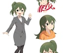 アニメの絵柄を真似てオリジナルキャラ等色々描けます アイコンやホーム画面などにどうですか イメージ2