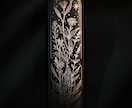 iQOSに花と星のレーザー刻印をします シンプルながら存在感のある作品。プレゼントや自分へのご褒美に イメージ3