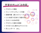 Instagram本気で１ヶ月運用代行します アカウント開設から運用までワンストップでお任せください。 イメージ2
