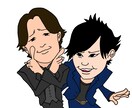 SNSアイコンやプレゼントに！似顔絵描きます デジタルイラストJPG、PNGで納品！ イメージ1