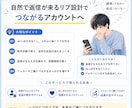 AIっぽくない自然なリプ文章、設計します AIっぽさを消した自然なリプへ、返信が来やすい会話を作ります イメージ3