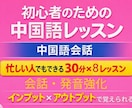 丨忙しい人のための丨【月額】中国語レッスンします ✅月４〜８回フレキシブルに無理なく続ける中国語会話 イメージ1