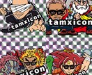 SNS用のアイコン描きます SNSに映える全4種類から選べる手描きアイコン イメージ8