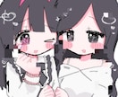 かわいいアイコン作ります 超絶デフォルメ可愛く仕上げます♡ イメージ3