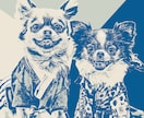 あなたの愛犬を世界に1つのアート作品にします うちのこの魅力を、オリジナルアート作品にしてお届けします イメージ5