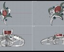 ジュエリーCADデザイン製作承ります ジュエリーCAD製作お困りでしょうか？ イメージ9