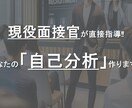 現役面接官が直接指導‼「自己分析」をサポートします あなたの強み・やりたいこと・方向性を分析しご提供いたします‼ イメージ1