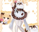 最短7日納品　立ち絵・パーツ分け制作いたします Vtuberさまの配信、ゲームやTRPGの立ち絵などに！ イメージ8